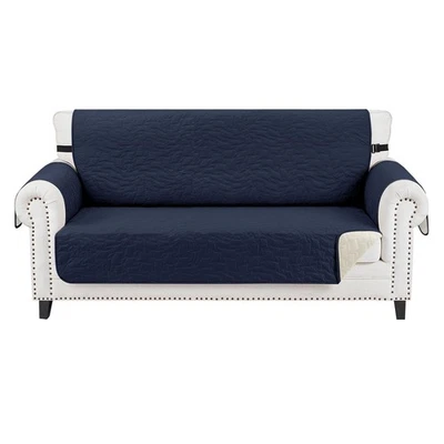 Funda de sofá acolchada antideslizante, funda protectora de muebles resistente al agua para... Foto 1 de 4