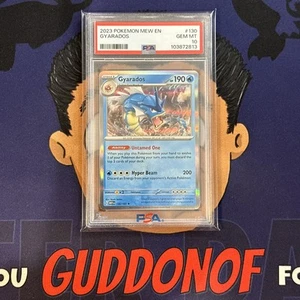 💎PSA 10 GEM 2023 Pokemon Mew 151 GYARADOS #130 Rare - Picture 1 of 3