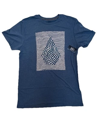 Volcom Men's Warble Stone Short Sleeve Tee Blue Plum A5721711-BPL - Image 1 of 3