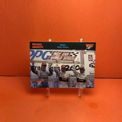 1992 Collect-A-Card Andretti Racing Michael Andretti #42 Rookie RC EX🦄 - Image 1 of 2