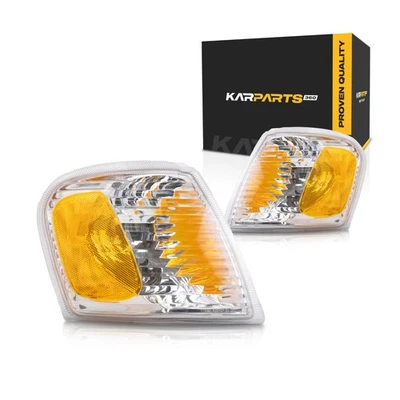 For Ford Explorer Sport Trac Corner Light 2001-2005 Driver & Passenger Pair/Set - Imagem 1 de 4
