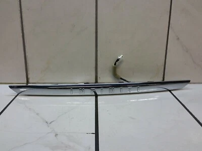 2015 INFINITI Q50 TRUNK LID TAIL FINISH PANEL CHROME TRIM - Image 1 of 4
