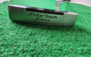 Fisher Touch Falcon Putter RH 33" Black Insert FT Golf USA Steel Shaft - Picture 1 of 13