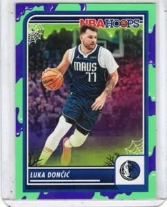 2023-24 NBA Hoops Haunted Hoops Slime #9 Luka Doncic Dallas Mavericks  - Picture 1 of 2