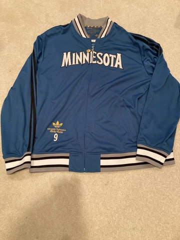 Ricky Rubio Adidas Minnesota Timberwolves 2XL Jacket Rare Pre-Owned Cover
