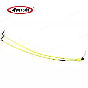 Arashi Stainless Throttle Cables Wires Fit Yamaha MT-09 FZ09 2014 - 2017 2015 - Picture 1 of 8