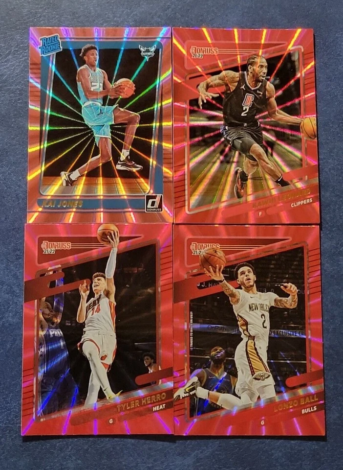 2021-22 Donruss Basketball PINK HOLO LASERS with Rated Rookies You Pick - Image 1 of 1