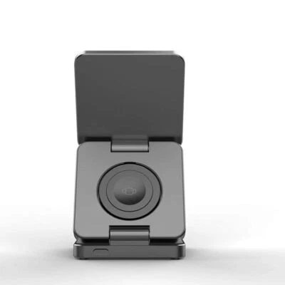 Qi 1.0 Charging Station Foldable Stand 3in1 Stand Device Fast Wireless Charging - Image 1 of 3