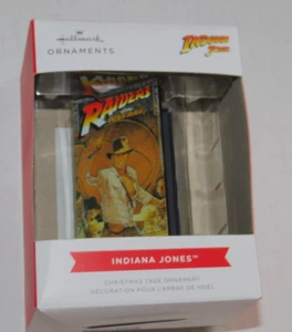 Indiana Jones VHS Movie Hallmark Ornament 2022 - Picture 1 of 6
