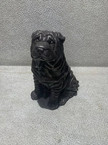 sterling silver Shar-pei Dog figurine - Picture 1 of 6