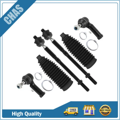 For 11-19 Ford Fiesta Passenger Outer Inner Tie Rod End Rack and Pinion Bellow - Image 1 of 4