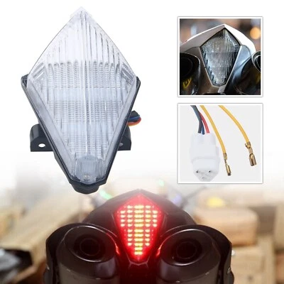 Led Tail Brake Light Smole w/ Turn Signals For Yamaha Yzf R1 Yzfr1 2007 2008 — 第 1/4 张图片