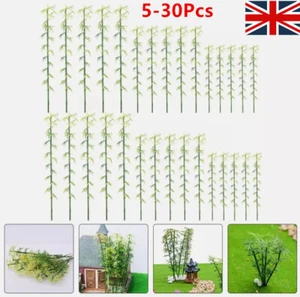5-30 Piezas Plantas Artificiales Mini Falso Bambú Decoración Modelo Árboles Miniaturas Juguete - Imagen 1 de 24