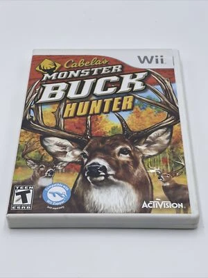 Nintendo Wii Cabela's Monster Buck Hunter With Manual  - Image 1 of 4
