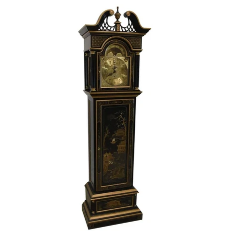 Sligh Chinoiserie Grandfather Clock Excellent Condition Cover
