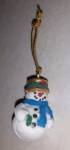 Avon Christmas Is Coming Advent Replacement Snowman Ornament ONLY - Picture 1 of 4