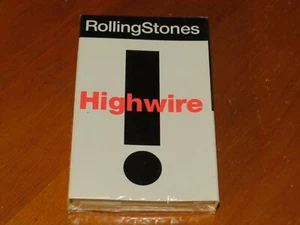 ROLLING STONES - Highwire - RARE Cassette Tape Single SEALED! no cd Mick Jagger - Picture 1 of 2