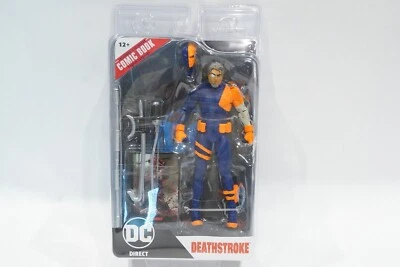 DC Direct McFarlane Toys Platinum Edition DEATHSTROKE Deathstroke Rebirth #1 c12 - Image 1 of 4