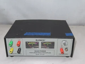 ELENCO PRECISION XP-581 USED QUAD POWER FOUR LINEAR REGULATED SUPPLIES XP581 - Picture 1 of 2