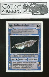 Star Wars CCG 2ª Antología: Mon Calamari Star Cruiser WB (SWCCG) Jugado *B* - Imagen 1 de 2