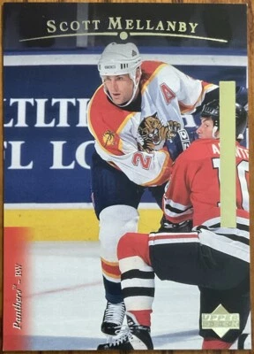 1995-96 Upper Deck Electric Ice Gold RARE Scott Mellanby #399 Florida Panthers - Image 1 of 3