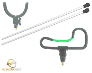 Bank Stick & Rod Rest Set. 2 X 60cm Bank Stick, Feeder Rest & 'U' Rest - Picture 1 of 12