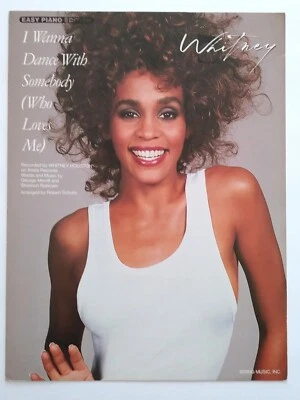 1986 I Wanna Dance with Somebody Who Loves Me Whitney Houston Photo Easy NOS - Image 1 of 4