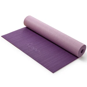 Sunny Health & Fitness Dual Color Exercise Yoga Mat (Purple) - SF-EM02-PR - Picture 1 of 6