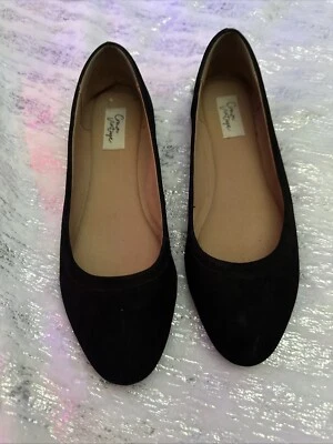 Pisos de ballet Crown Vintage Melidee, negros, para mujer 8,5 Foto 1 de 4