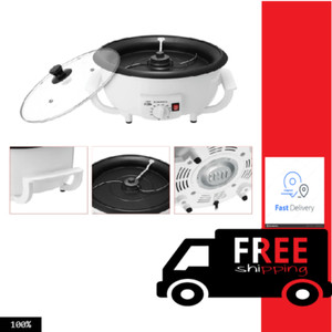 220V Electric Coffee Beans Roaster Machine Roasting Beginners Bean Baker EU Plug