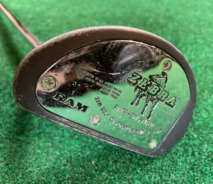 RAM Zebra Face-Balanced 34 in black finish putter Zebra grip RH - Picture 1 of 11