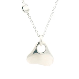 Silver George Jensen Geometric Triangle 22" Chain & Pendant Set - Bild 1 von 4