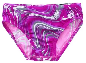 Nike Amp Surge Swim Brief Boys NESS8037 Performance Swimwear Swimsuit MSRP $40 - Picture 1 of 11