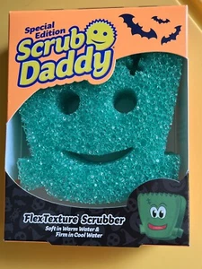 Edición Especial Scrub Daddy Halloween Frankenstein FlexTexture Scrubber Nuevo - Imagen 1 de 6