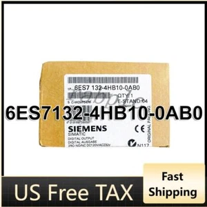 New Siemens 6ES7132-4HB10-0AB0 6ES71324HB100AB0 SIMATIC DP 5 ELECTRON MODULES - Picture 1 of 11