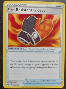 Pokémon Fire-Resistant Gloves 138/198 Chilling Reign English NM-M - Bild 1 von 3