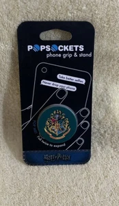 PopSockets Phone Grip & Stand- Harry Potter Hog warts Crest New In Package - Picture 1 of 3