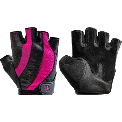Harbinger 149 Women's Pro Weight Lifting Gloves - Black/Pink - Image 1 of 4