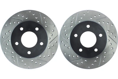 Par de rotores de freno de disco Stoptech trasero para Oldsmobile Aurora 1995-2003 (46138) Foto 1 de 4