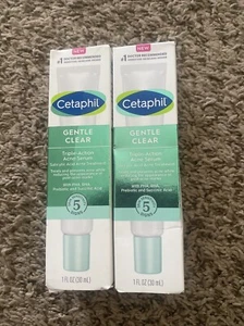 LOT OF 2 Cetaphil Gentle Clear Triple Action Serum 1fl EXP 2025, Lot Of 2 - Picture 1 of 1