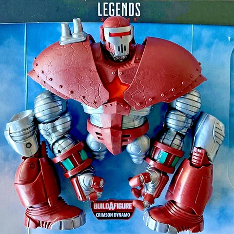 CRIMSON DYNAMO BAF Marvel Legends Head Torso Right Left Leg Winter Guard UPICK Cover