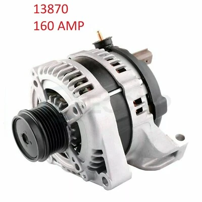 ALTERNATOR Dodge Grand Caravan 2001 2002 2003 2005 3.3L 3.8L 160 High amp - Image 1 of 2