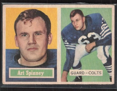 1957 Topps #17 Art Spinney - Image 1 of 2