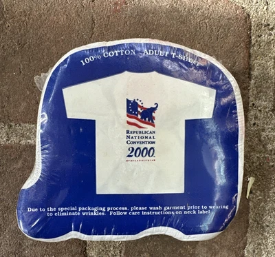 2000 Republican National Convention Philadelphia 100% cotton XL adult T-shirt - Image 1 of 4