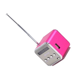 Mini altoparlante portatile lettore musicale radio FM supporto PC moda scheda TF e disco U - Foto 1 di 22
