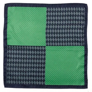 Argyle Dot Multi Pocket Square - Picture 1 of 5