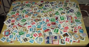 150 grms GB Kiloware Semi-Picked Stamp Mix. (All Damaged/Pen Marked Removed) - Picture 1 of 5