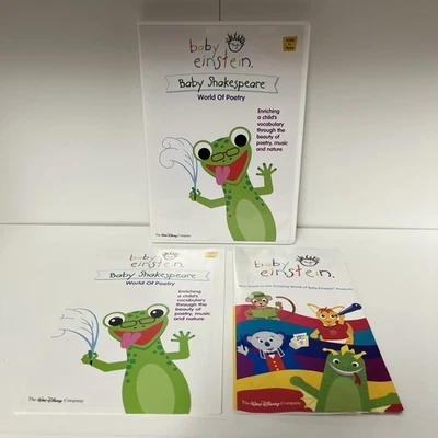 Baby Einstein Baby Shakespeare DVD+Insert Papers Good Condition DVD Disney - Image 1 of 4