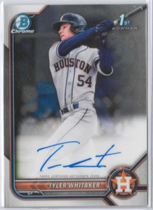2022 Bowman 1st - Chrome Prospect Autographs Tyler Whitaker #CPA-TW - Picture 1 of 3