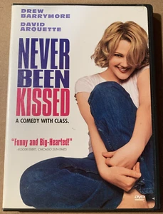 Never Been Kissed (DVD 1999) Drew Barrymore David Arquette Romantic Comedy Movie - Foto 1 di 7